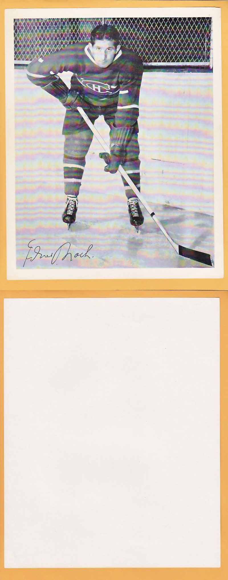1945-54 QUAKER OATS PHOTO ELMER LACH V.2 photo 1945-54 QUAKER OATS PHOTO ELMER LACH V.2 photo
